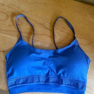 Lucky Brand Blue Bralette